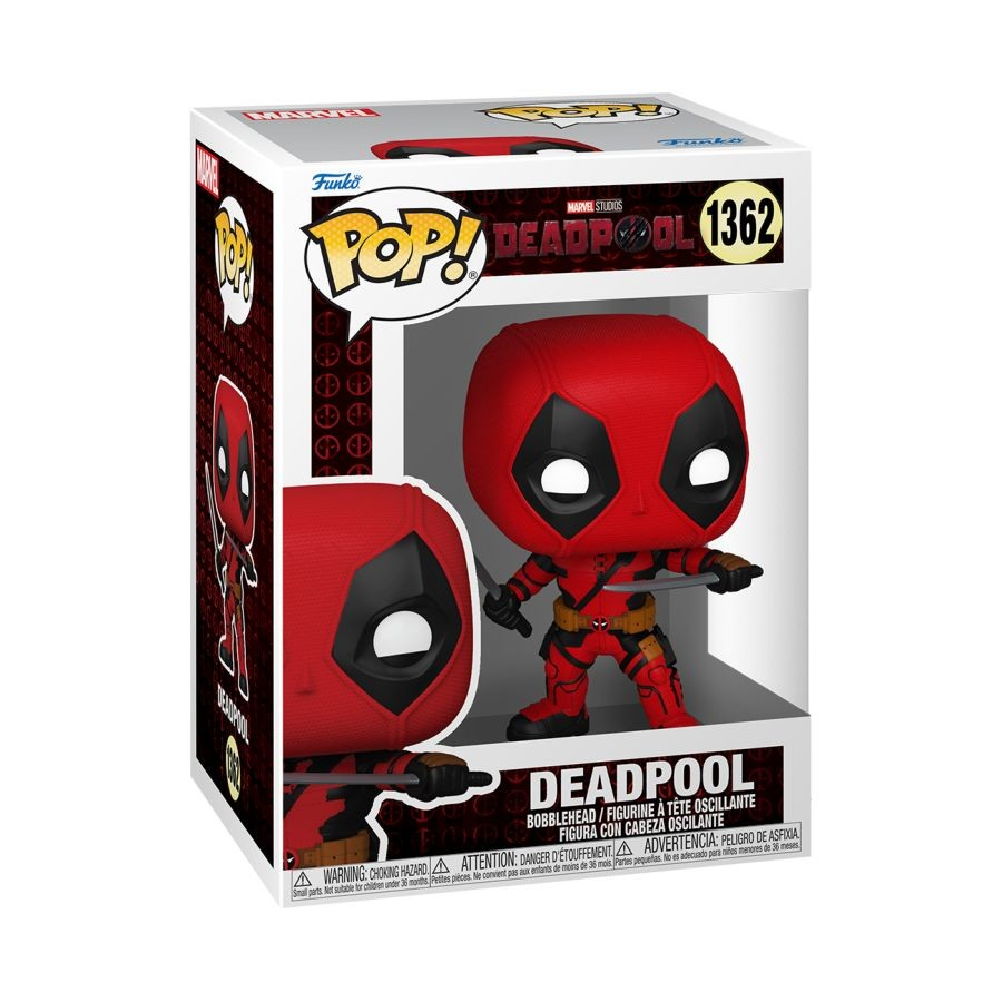 Deadpool & Wolverine (2024) - Deadpool Funko Pop! Vinyl Figure #1362