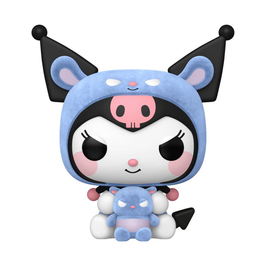 Hello Kitty & Friends - Kuromi as Baku Cosplay 20th Anniversary (Flocked) Funko Pop! Vinyl Figure #111