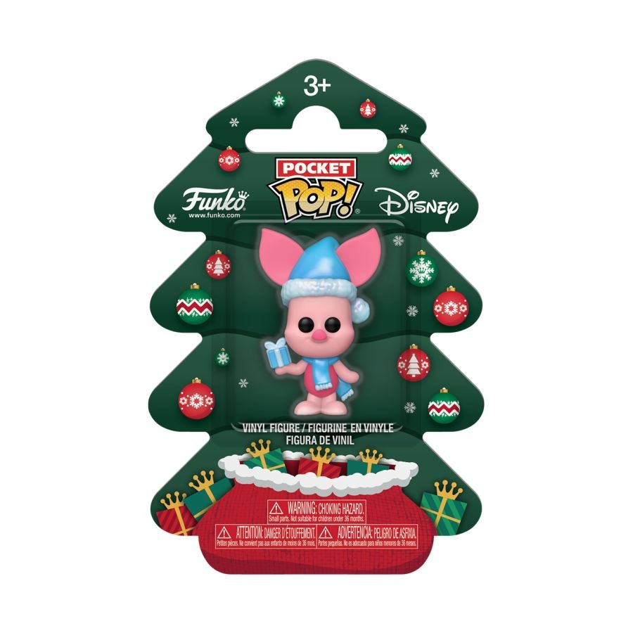 Winnie The Pooh - Piglet Holiday Funko Pocket Pop! Vinyl Figure