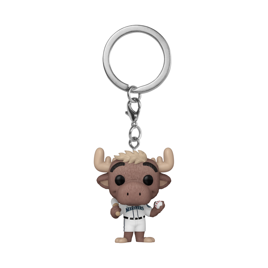 MLB: Mascots - Mariner Moose Seattle Mariners Mascot Funko Pop! Keychain