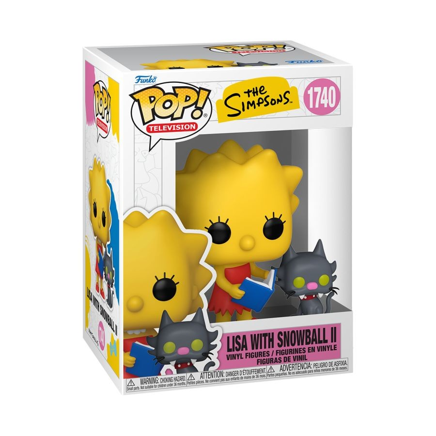 The Simpsons - Lisa & Snowball Funko Pop! Vinyl Figure #1740