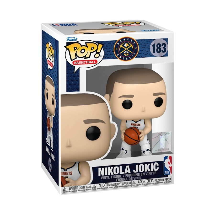 NBA: Nuggets - Nikola Jokic Funko Pop! Vinyl Figure #183