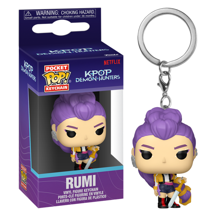 K-Pop Demon Hunters - Rumi Funko Pop! Keychain