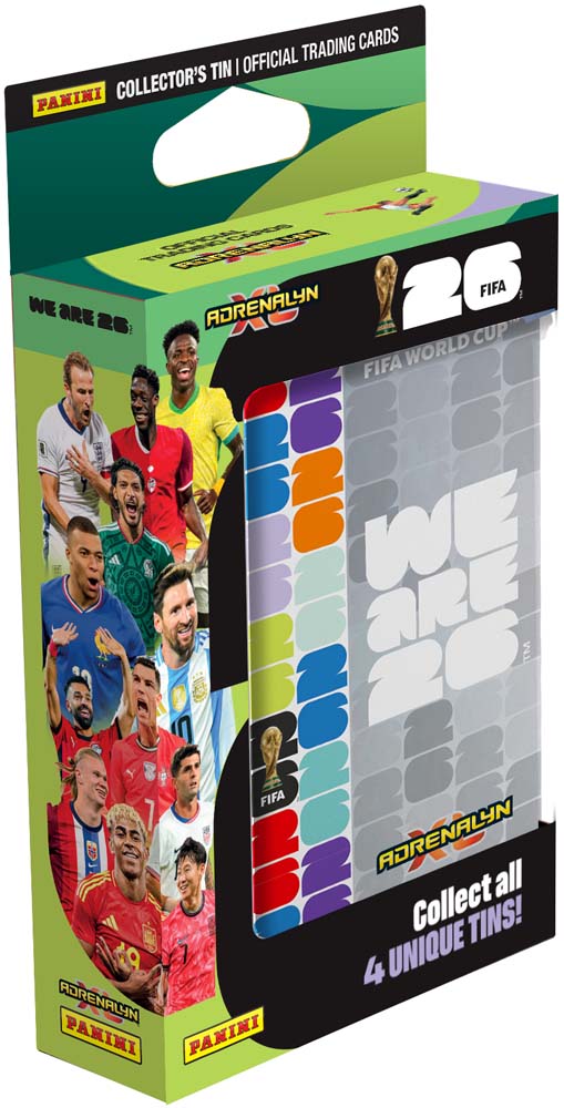 Panini FIFA World Cup Adrenalyn XL 2026 Trading Card Pocket Tin