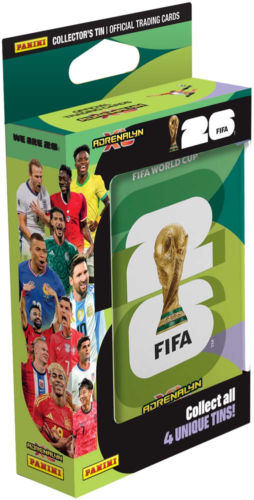 Panini FIFA World Cup Adrenalyn XL 2026 Trading Card Pocket Tin