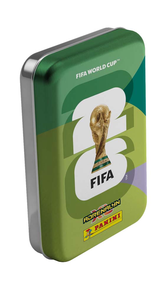 Panini FIFA World Cup Adrenalyn XL 2026 Trading Card Pocket Tin