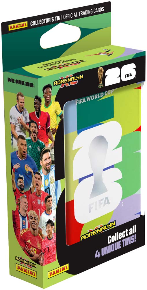 Panini FIFA World Cup Adrenalyn XL 2026 Trading Card Pocket Tin