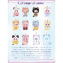 Baby Three - Cat Wardrobe Plush Keyring Blind Box