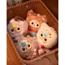 Baby Three - Cat Wardrobe Plush Keyring Blind Box