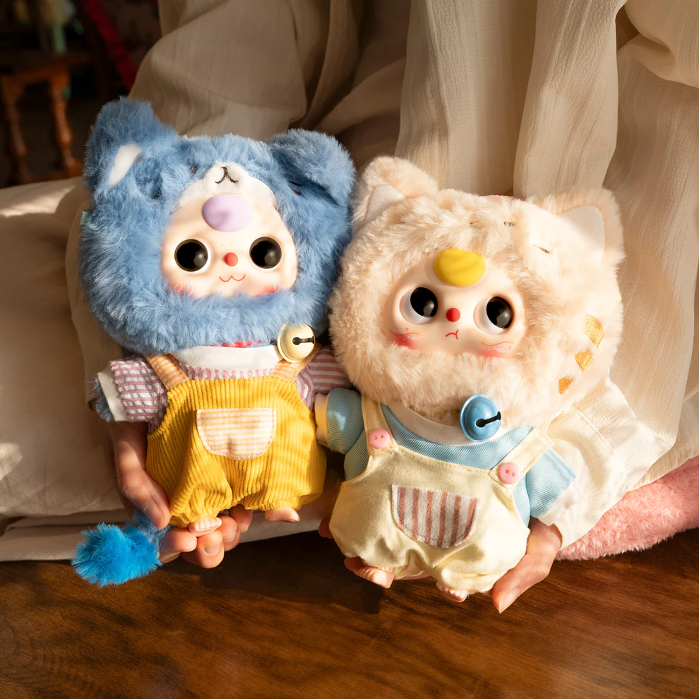 Baby Three - Cat Wardrobe Plush Keyring Blind Box