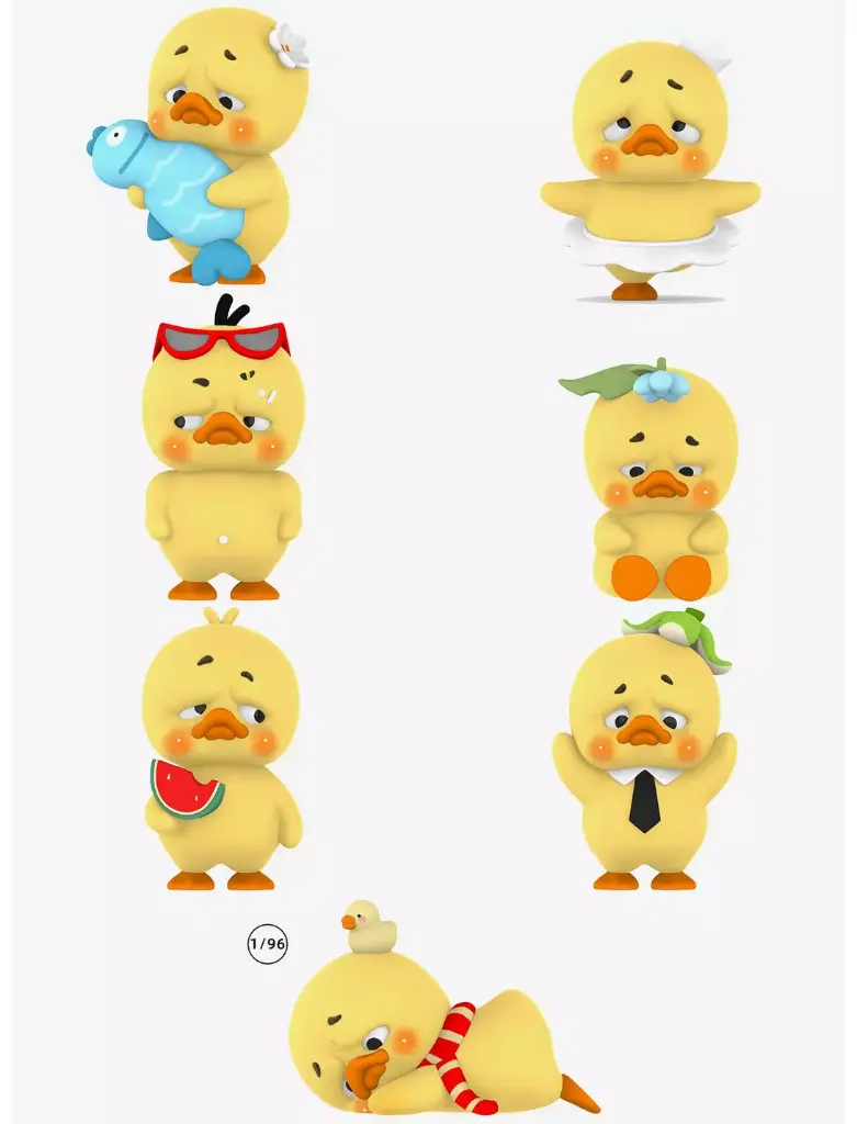 Upset Duck - Stop the Spiral Figurine Blind Box