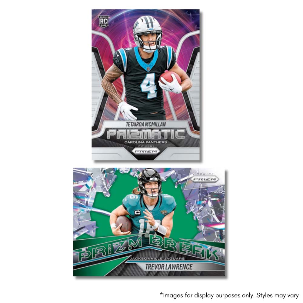 Panini Prizm 2025 Football NFL Trading Card Fat Pack (15 Cards)