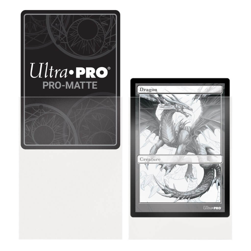 ULTRA PRO Non-Glare PRO-Matte Deck Protector Sleeves - Standard Size