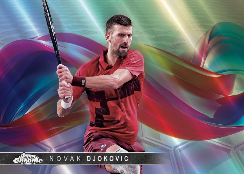 Topps 2025 Chrome Hobby Delight Tennis Autograph Card Box