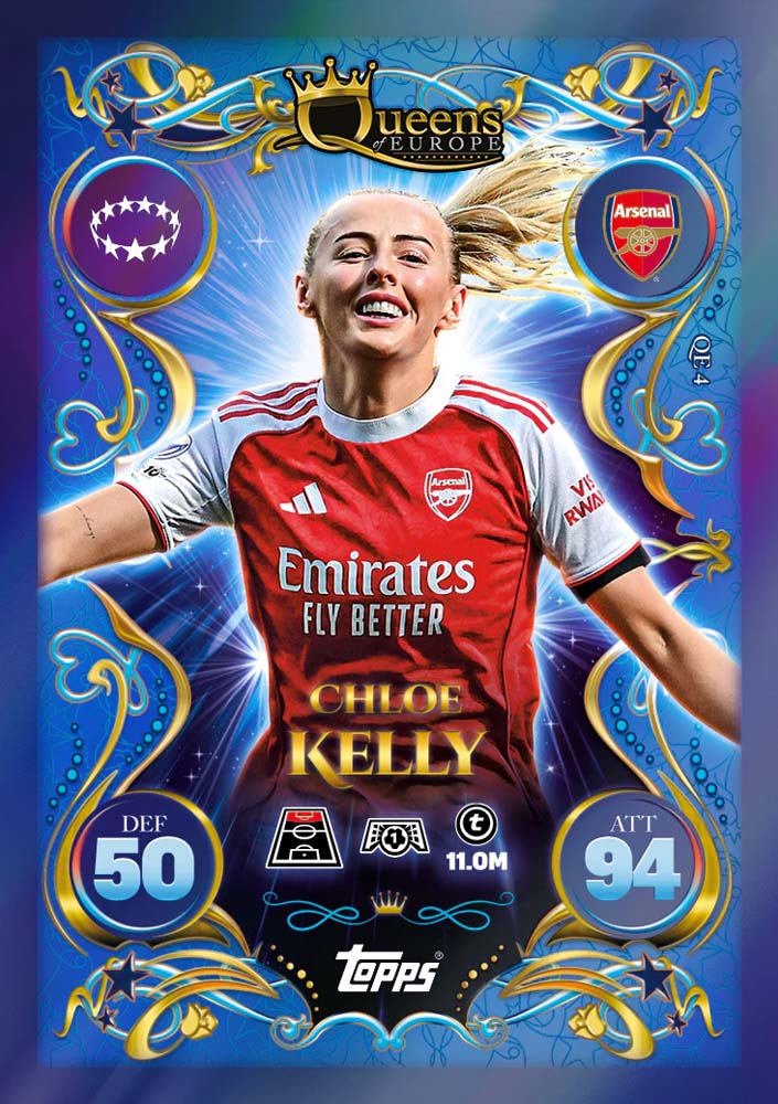 UCC Match Attax Champions League 2025/2026 Edition ECO Hanger Box Queens of Europe