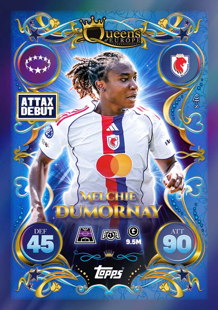 UCC Match Attax Champions League 2025/2026 Edition ECO Hanger Box Queens of Europe