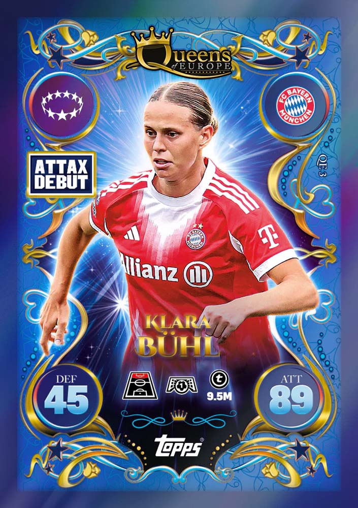 UCC Match Attax Champions League 2025/2026 Edition ECO Hanger Box Queens of Europe
