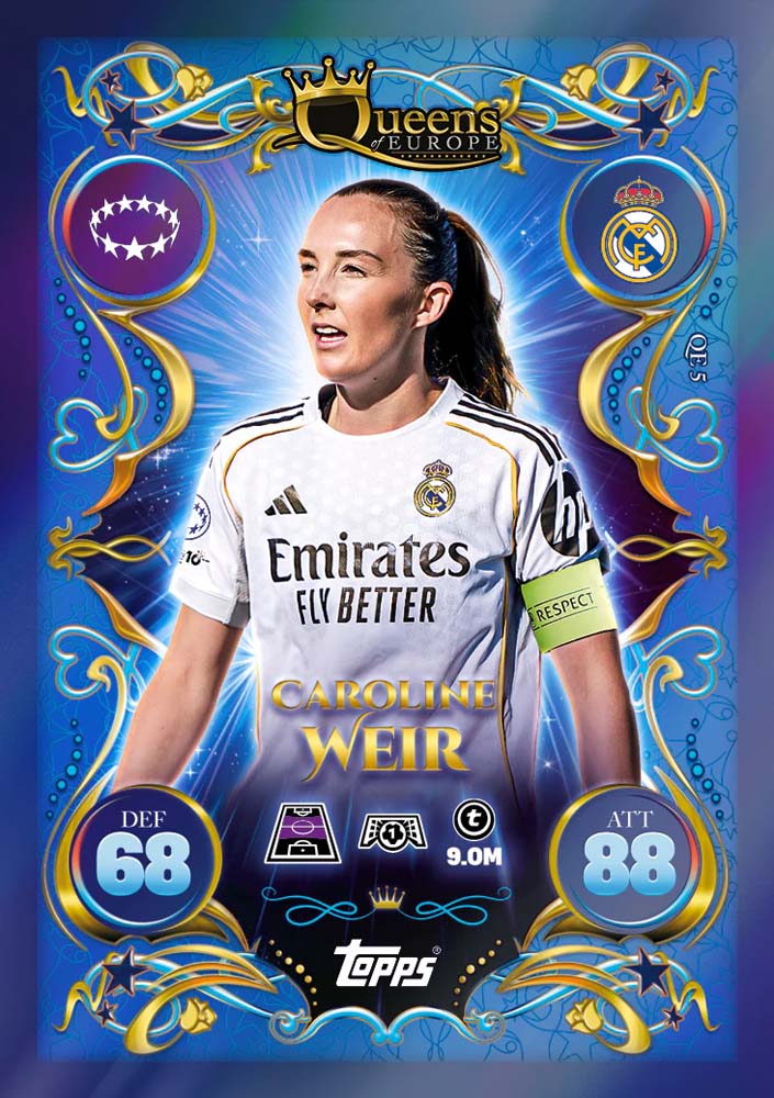 UCC Match Attax Champions League 2025/2026 Edition ECO Hanger Box Queens of Europe