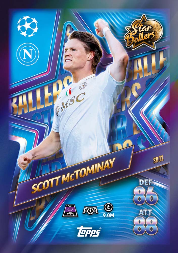 Topps UEFA Match Attax Champions League 2025/2026 Eco Hanger Box Star Ballers