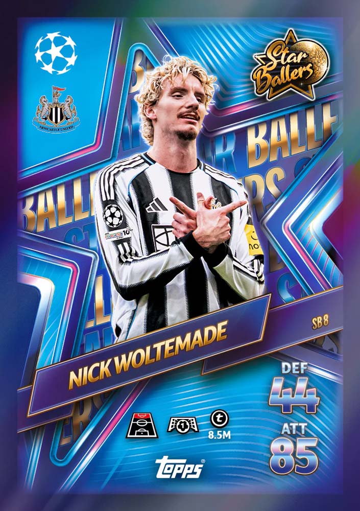 Topps UEFA Match Attax Champions League 2025/2026 Eco Hanger Box Star Ballers