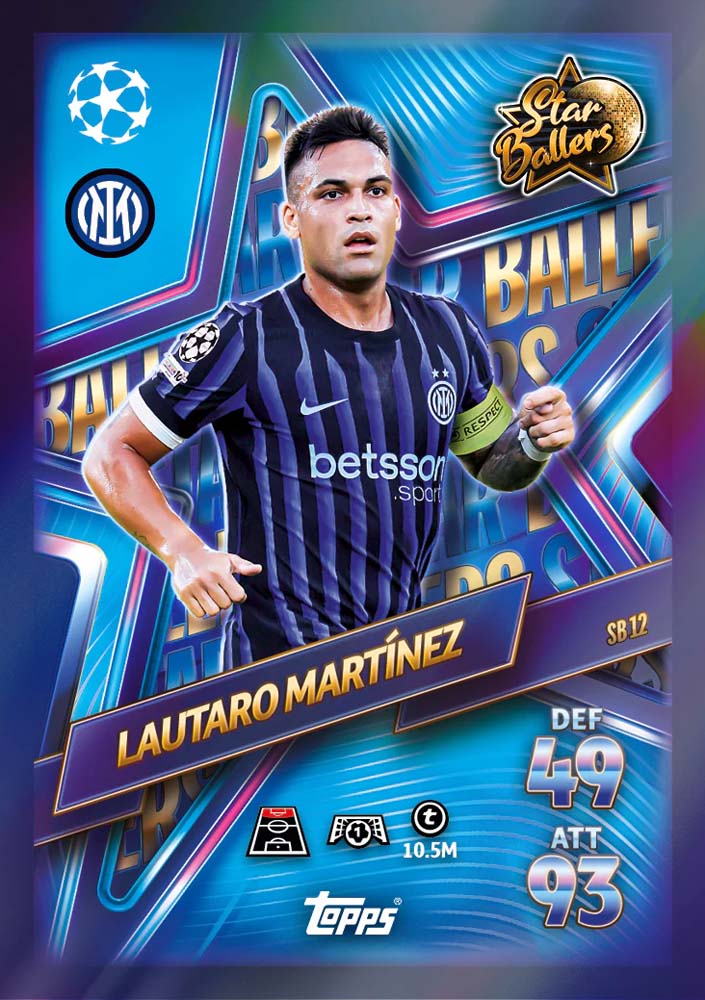 Topps UEFA Match Attax Champions League 2025/2026 Eco Hanger Box Star Ballers