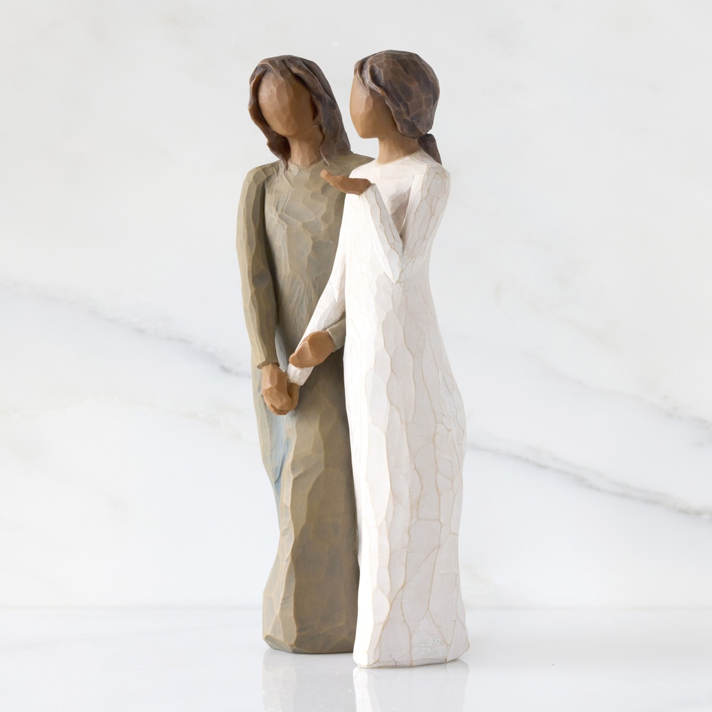 Willow Tree by Susan Lordi - My Sister, My Friend (Darker Skin)