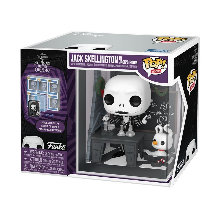 The Nightmare Before Christmas - Jack Skellington's Room Funko Pop! Nook Vinyl Figure