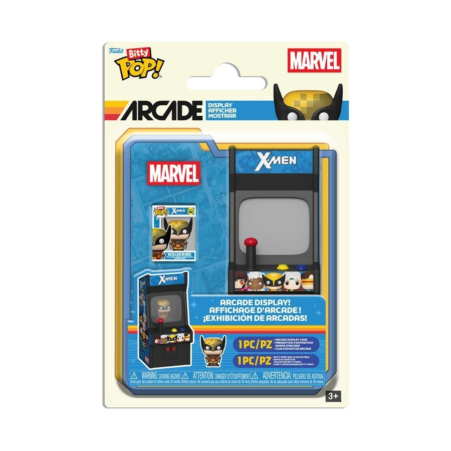 X-Men - Wolverine Bitty Funko Pop! Arcade Vinyl Figure