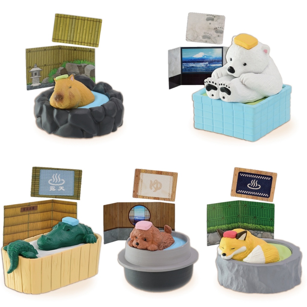 Yell Japan: Taking a Bath - Hot Spring Journey Animals Blind Box