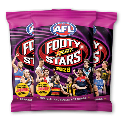 2026 AFL Footy Stars Trading Cards Sealed Box (36 Card Packs)