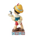 "When Dreams Come To Life" Pinocchio with Jiminy - Disney Traditions by Jim Shore