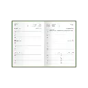 2026-2027 Financial Year Diary A5 Week-To-View (WTV) Black - Collins Debden