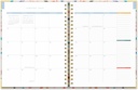 2026 17-Month Deluxe Extra-Large Spiral Planner (August 2025 to December 2026) Make Your Mark - Orange Circle Studio