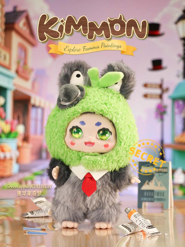 Kimmon - Explore Famous Paintings Series Plush Keyring Blind Box
