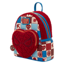 Marvel: Spider-Man - Sherpa Heart Mini Backpack - Loungefly
