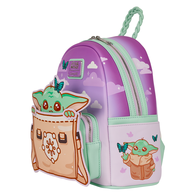 Star Wars: The Mandalorian - Grogu Butterfly Mini Backpack - Loungefly