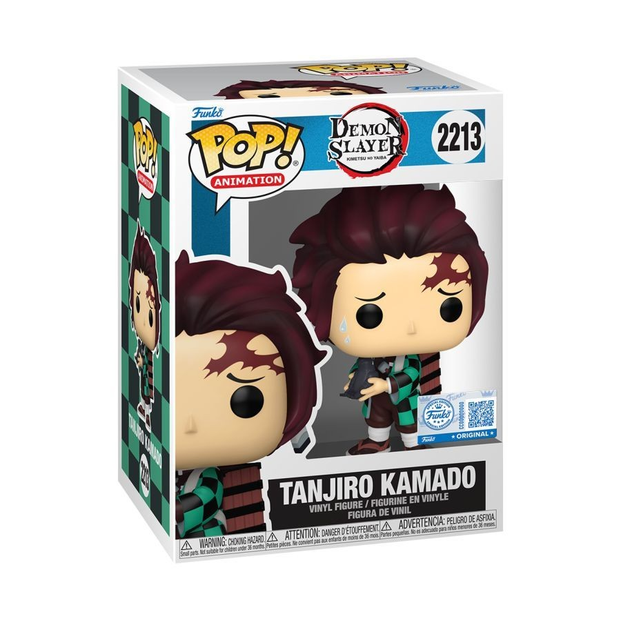 Demon Slayer - Tanjiro Kamado (with Crow) Funko Pop! Vinyl Figure #2213 