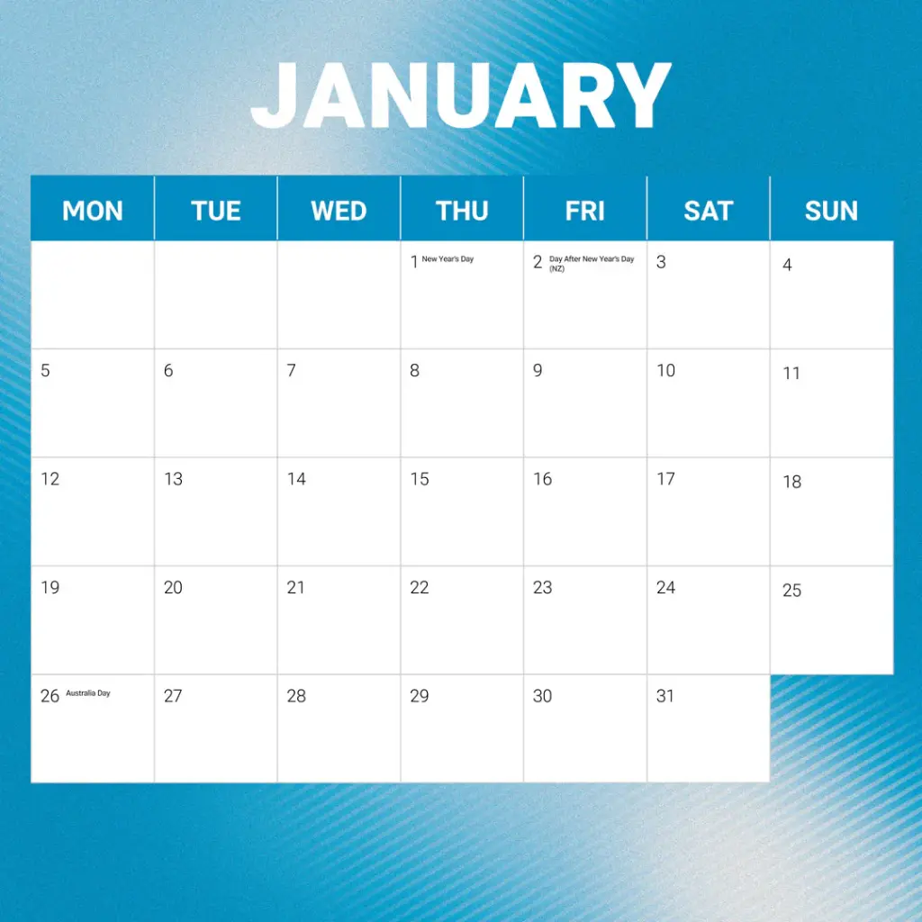 Paper Pocket NRL Cronulla Sharks 2026 Calendar
