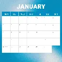 Paper Pocket NRL Cronulla Sharks 2026 Calendar