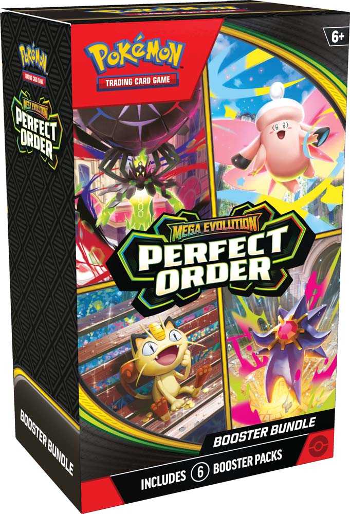 Pokémon TCG: Mega Evolution 3 Perfect Order Booster Bundle