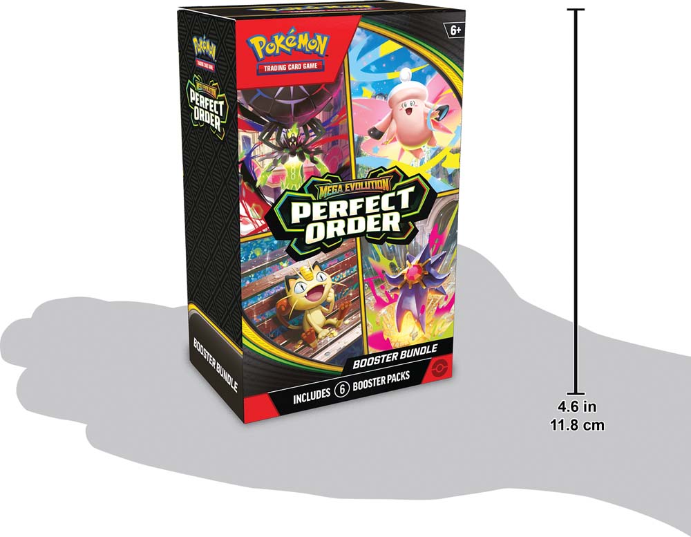 Pokémon TCG: Mega Evolution 3 Perfect Order Booster Bundle