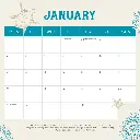 Paper Pocket Sea Turtles 2026 Calendar