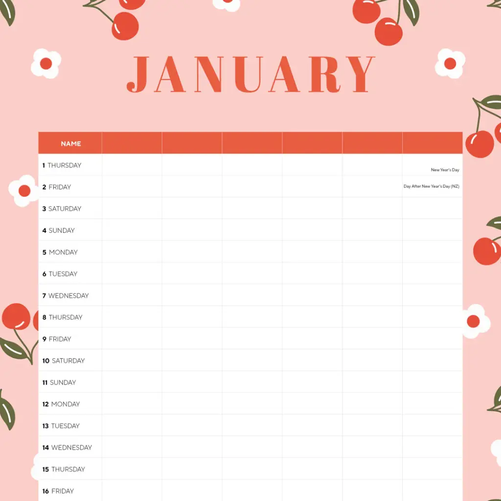 Paper Pocket The Monthly Planner 2026 Calendar
