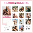 Paper Pocket Hunks and Hounds 2026 Calendar
