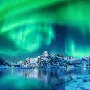 Paper Pocket Northern Lights 2026 Calendar