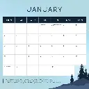 Paper Pocket Northern Lights 2026 Calendar