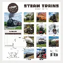 Paper Pocket Steam Trains 2026 Calendar