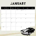 Paper Pocket Hot Mustangs 2026 Calendar