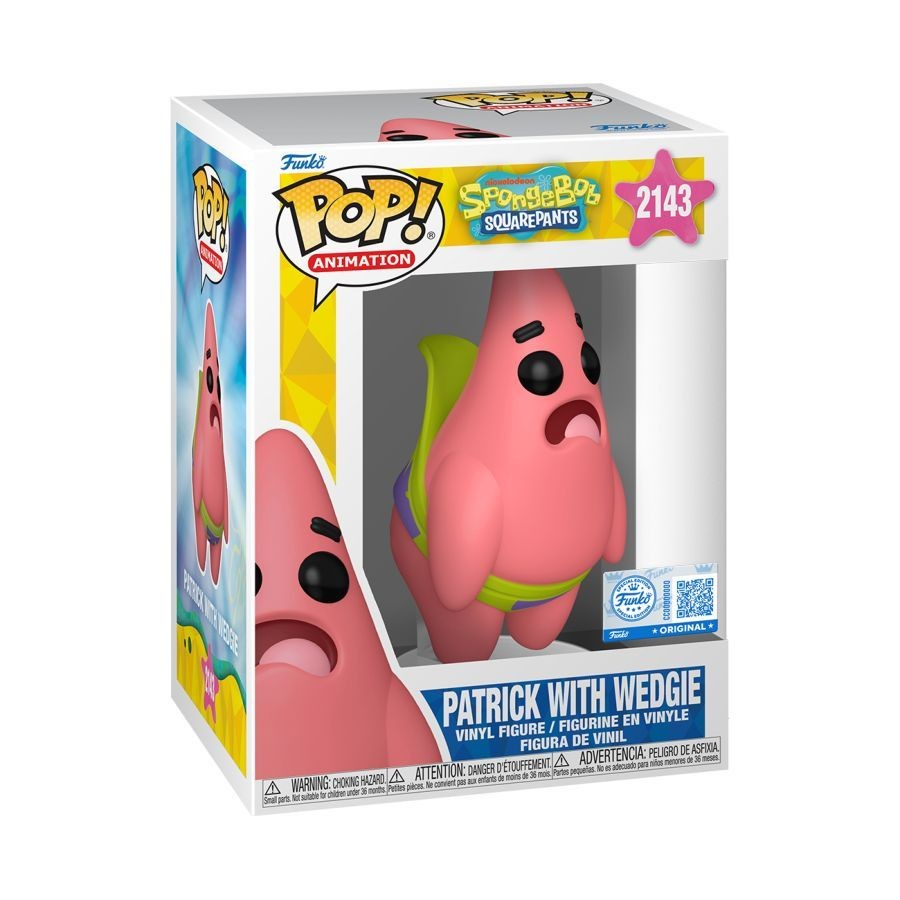 SpongeBob SquarePants - Patrick with Wedgie Funko Pop! Vinyl Figure #2143