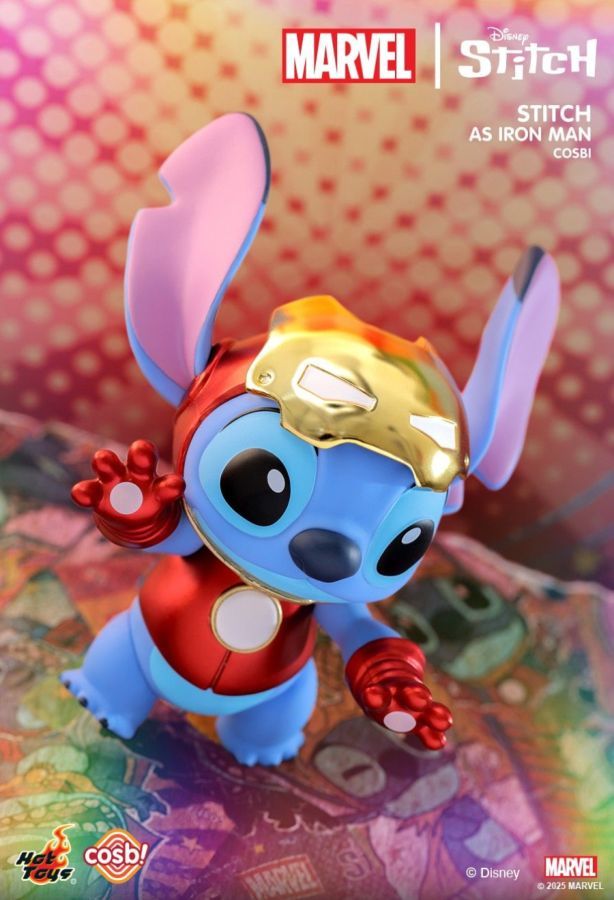 Hot Toys x Marvel - Disney Stitch as Marvel Characters Cosbi Blind Box